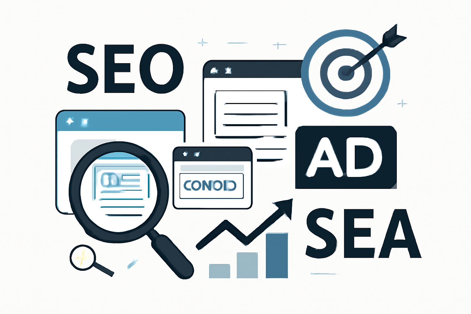 Résultats de positionnement SEO/SEA